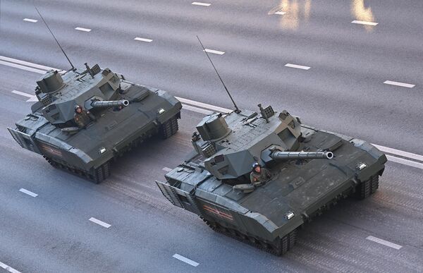 دبابات من طراز تي-14 - سبوتنيك عربي
