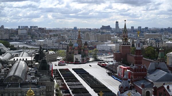 العرض العسكري بمناسبة الذكرى الـ77 لعيد النصر على الساحة الحمراء، موسكو، روسيا 9 مايو 2022 - سبوتنيك عربي
