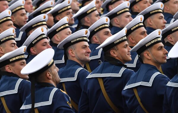 العرض العسكري بمناسبة الذكرى الـ77 لعيد النصر في الساحة الحمراء، موسكو، روسيا 9 مايو 2022 - سبوتنيك عربي