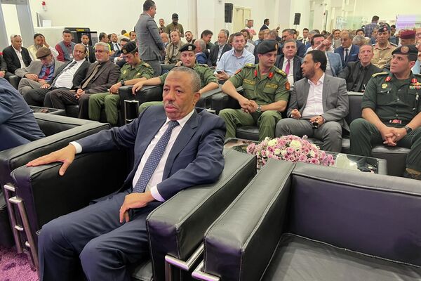 افتتاح الصالة الجديدة بمطار بنينا بمدينة بنغازي  - سبوتنيك عربي