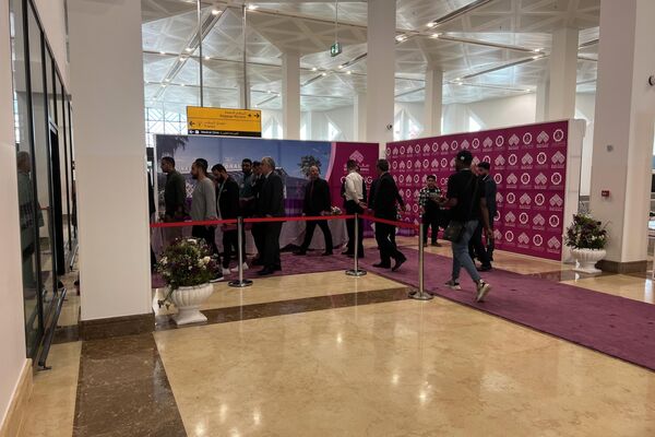 افتتاح الصالة الجديدة بمطار بنينا بمدينة بنغازي  - سبوتنيك عربي