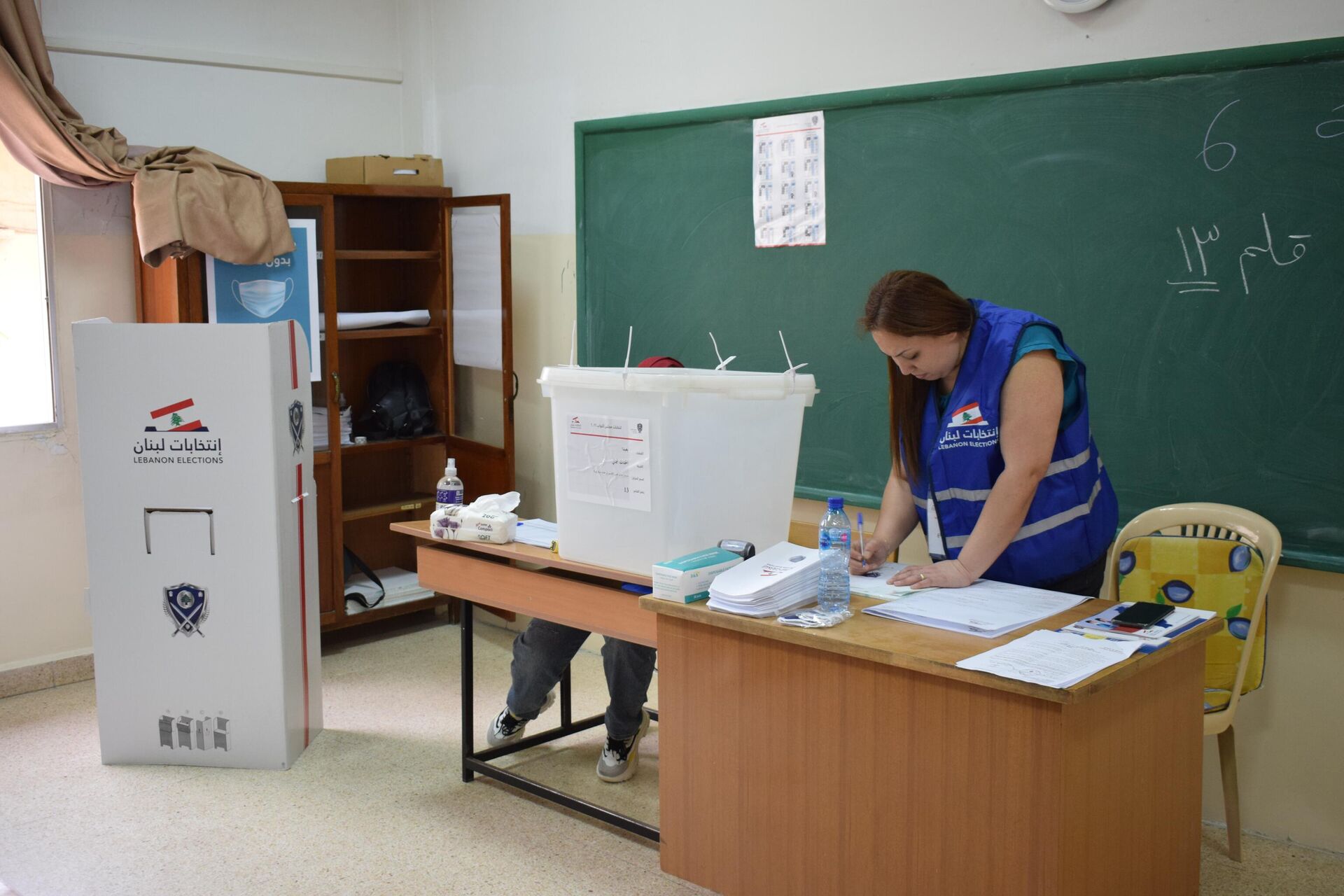 انطلاق عملية التصويت في الانتخابات البرلمانية اللبنانية - سبوتنيك عربي, 1920, 15.05.2022