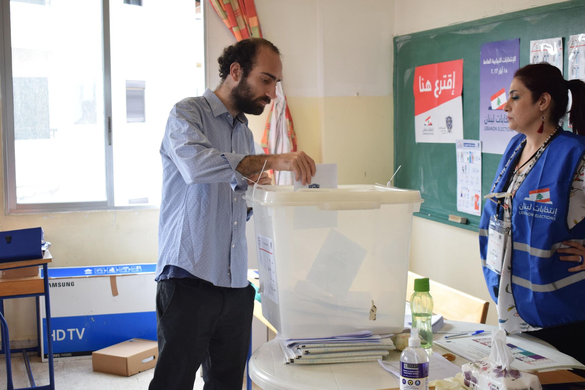 العملية الانتخابية النيابية في لبنان - سبوتنيك عربي, 1920, 15.05.2022