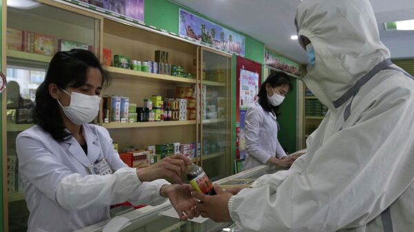 ارتفاع عدد حالات الإصابة بفيروس كورونا في بيونغ يانغ، كوريا الشمالية 16 مايو 2022 - سبوتنيك عربي