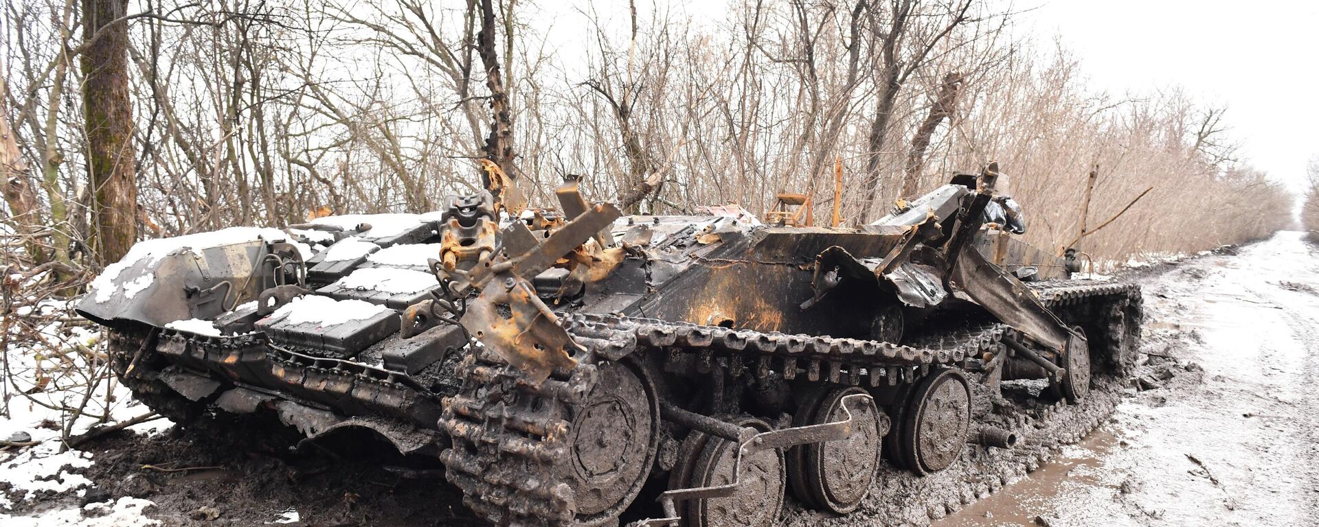 دبابة أوكرانية مدمرة - سبوتنيك عربي, 1920, 30.10.2022