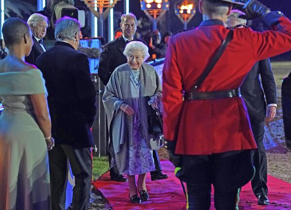الملكة البريطانية إليزابيث الثناية أثناء معرض رويال ويندسور، 15 مايو عام 2022 - سبوتنيك عربي