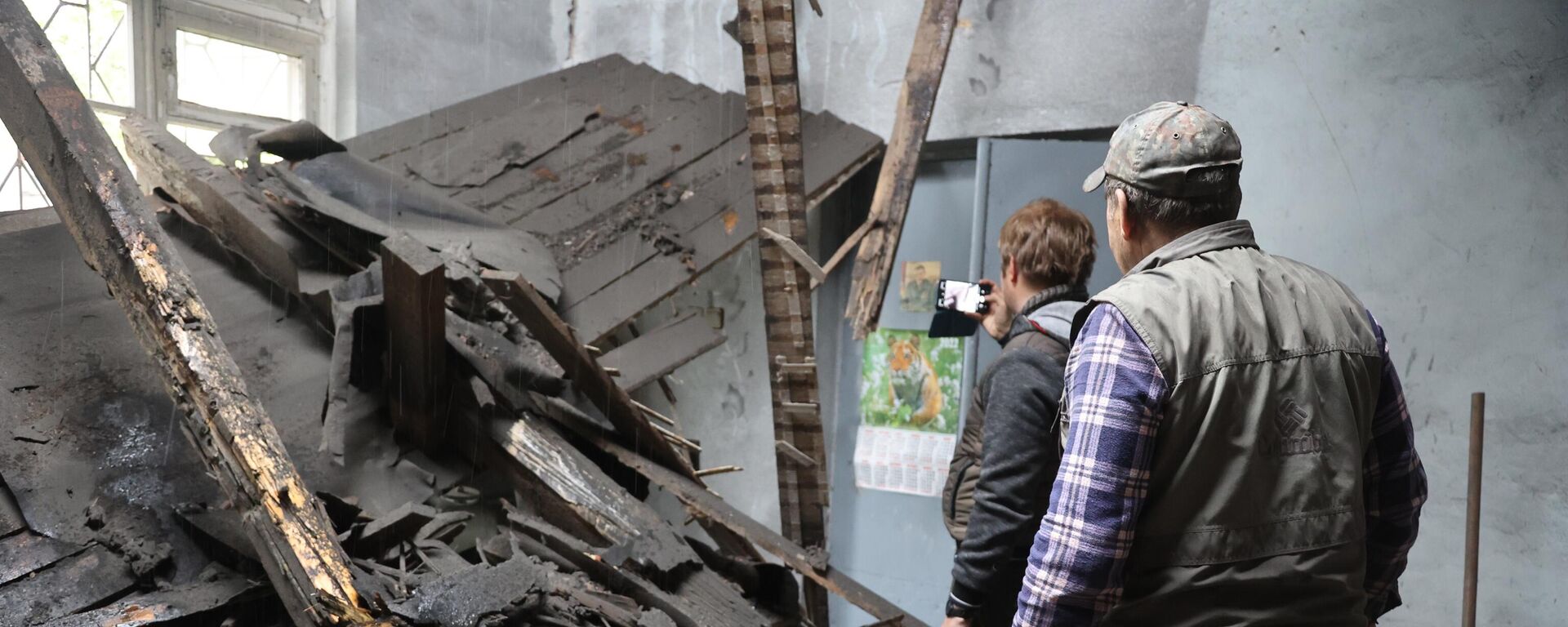 تداعيات قصف القوات المسلحة الأوكرانية في دونيتسك، جمهورية دونيتسك الشعبية 19 مايو 2022 - سبوتنيك عربي, 1920, 20.05.2022