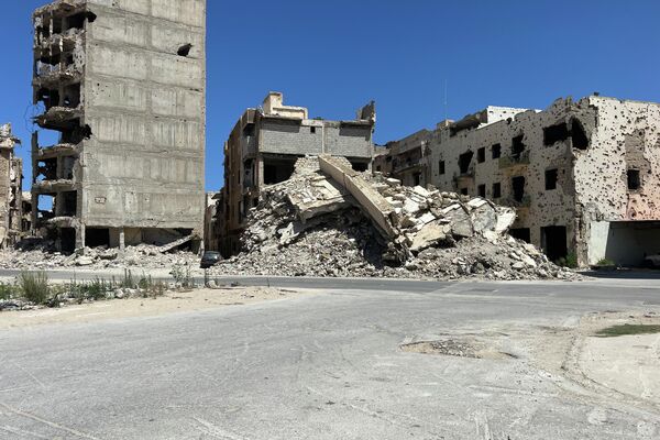 مدينة بنغازي التي دمرتها الحرب - سبوتنيك عربي