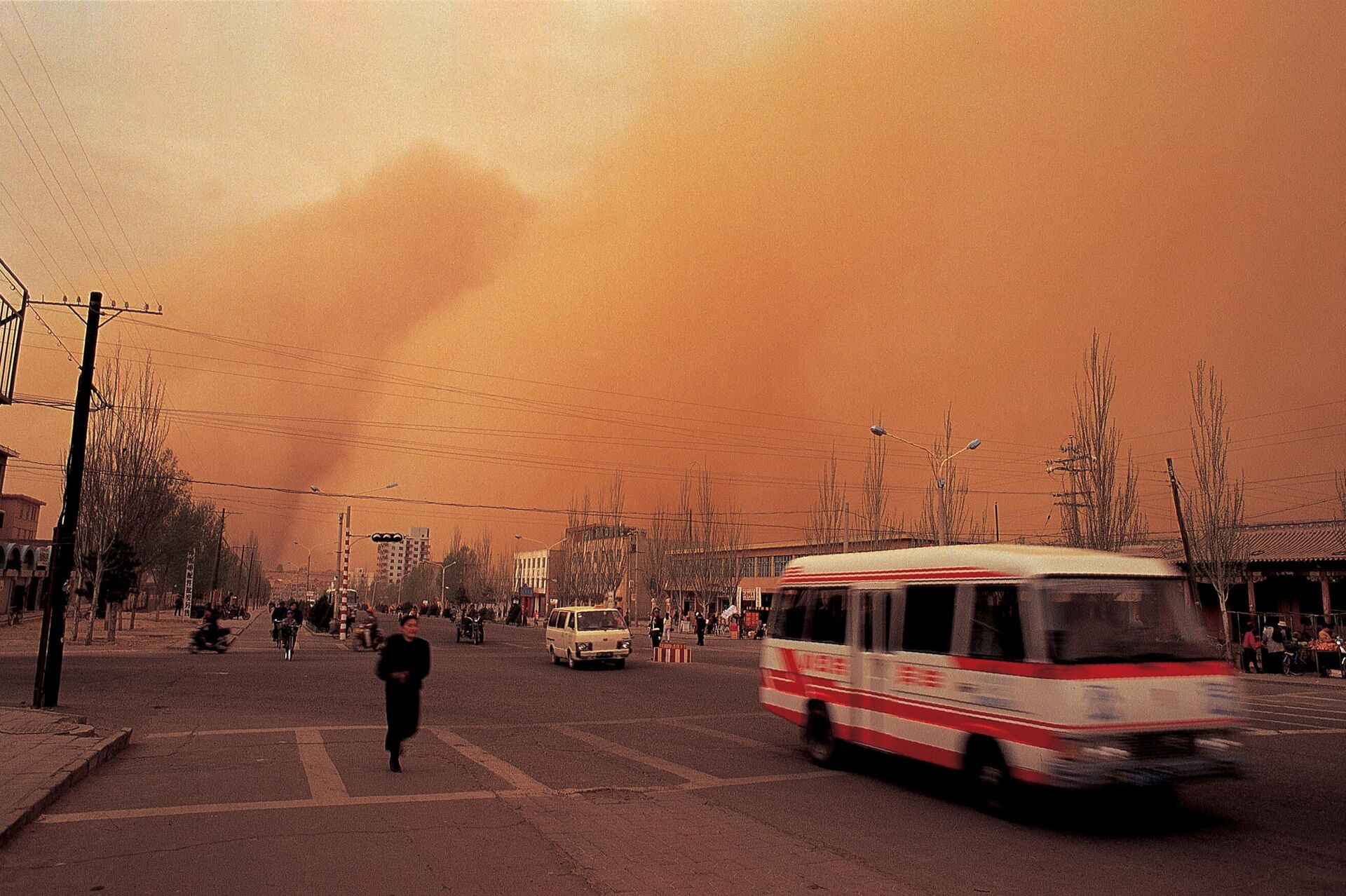 عاصفة ترابية تصل إلى الصين، مايو 24 عام 2022 - سبوتنيك عربي, 1920, 12.12.2023