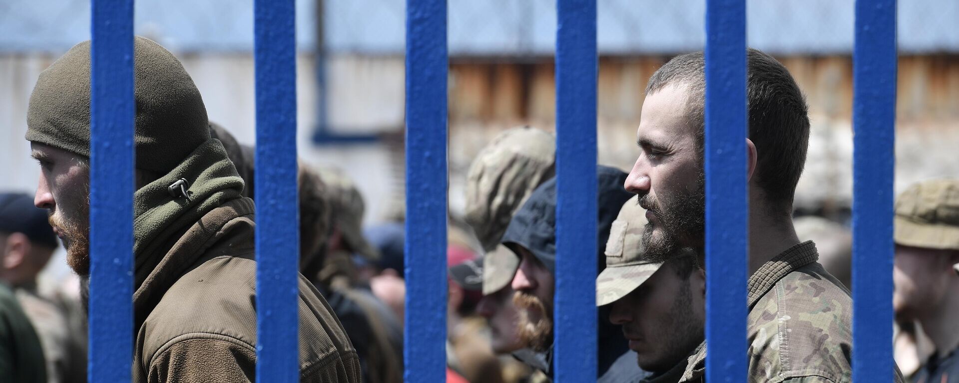 جنود أوكرانيون أسرى في أحد السجون بجمهورية دونباس الشعبية - سبوتنيك عربي, 1920, 29.07.2022
