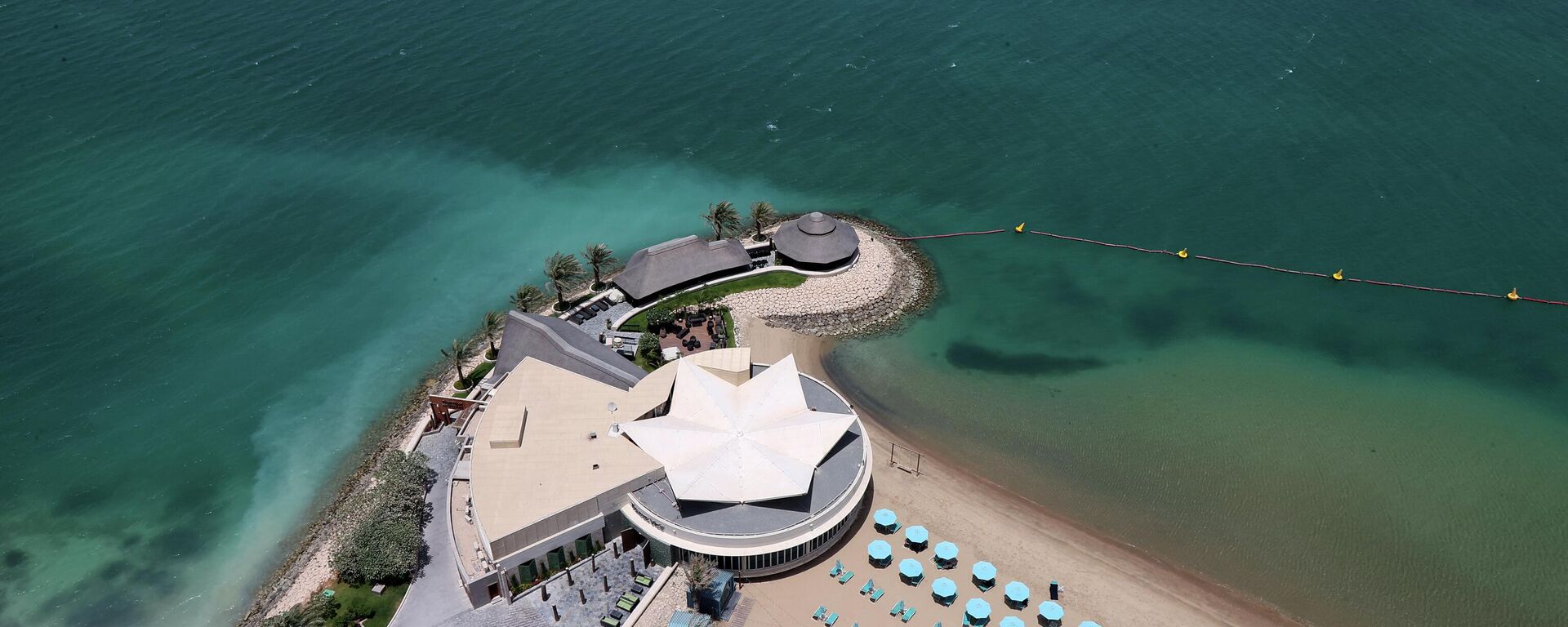 صورة تظهر منظر فندق هيلتون الدوحة (Hilton Doha Hotel) بالعاصمة الدوحة، قطر 30 مايو 2022. - سبوتنيك عربي, 1920, 12.10.2022