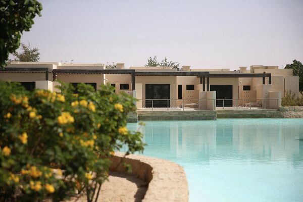  منتجع زلال الصحي (Zulal Wellness Resort) بمدينة الرويس شمال قطر، على بعد 100 كيلومتر من الدوحة، 14 مارس 2022.  - سبوتنيك عربي