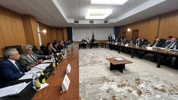أحد جلسات مجلس النواب الليبي - سبوتنيك عربي