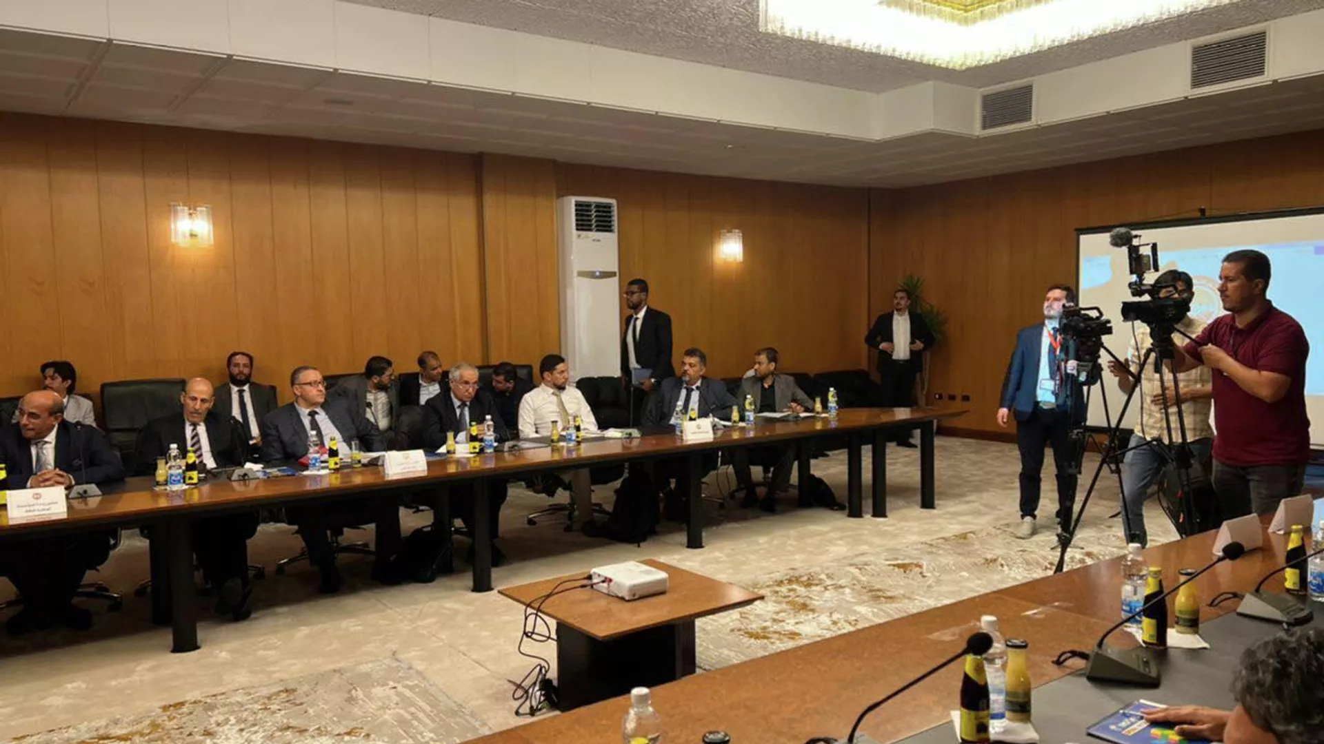 جلسة مجلس النواب الليبي التي دعا لها رئيس البرلمان المستشار عقيلة صالح في سرت - سبوتنيك عربي, 1920, 19.01.2024