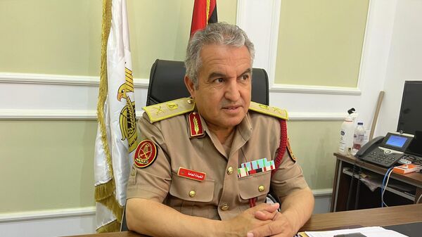 مدير إدارة التوجيه المعنوي بالجيش الليبي، اللواء خالد المحجوب - سبوتنيك عربي