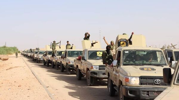 معدات وإمدادات تابعة للجيش الليبي - سبوتنيك عربي