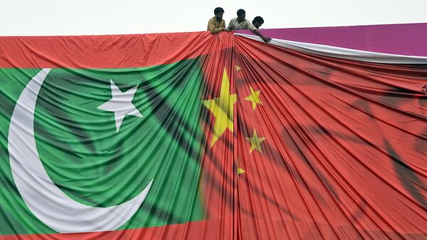 علم الصين و علم باكستان - سبوتنيك عربي