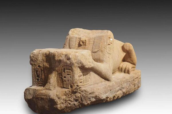  كتل حجرية من عهد الملك خوفو بمعبد الشمس في هليوبليس - سبوتنيك عربي