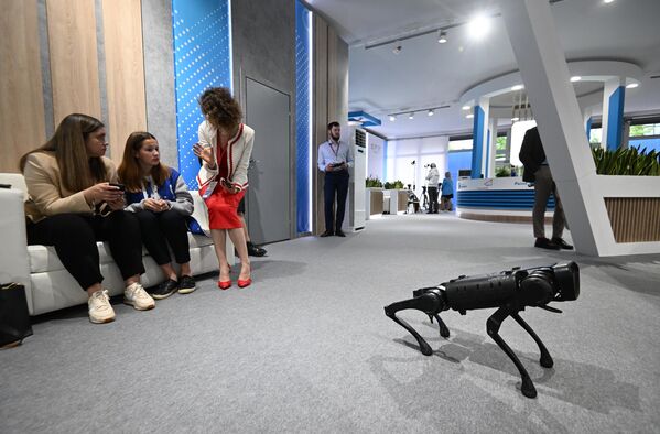 روبوت روسي الصنع على شكل كلب - سبوتنيك عربي