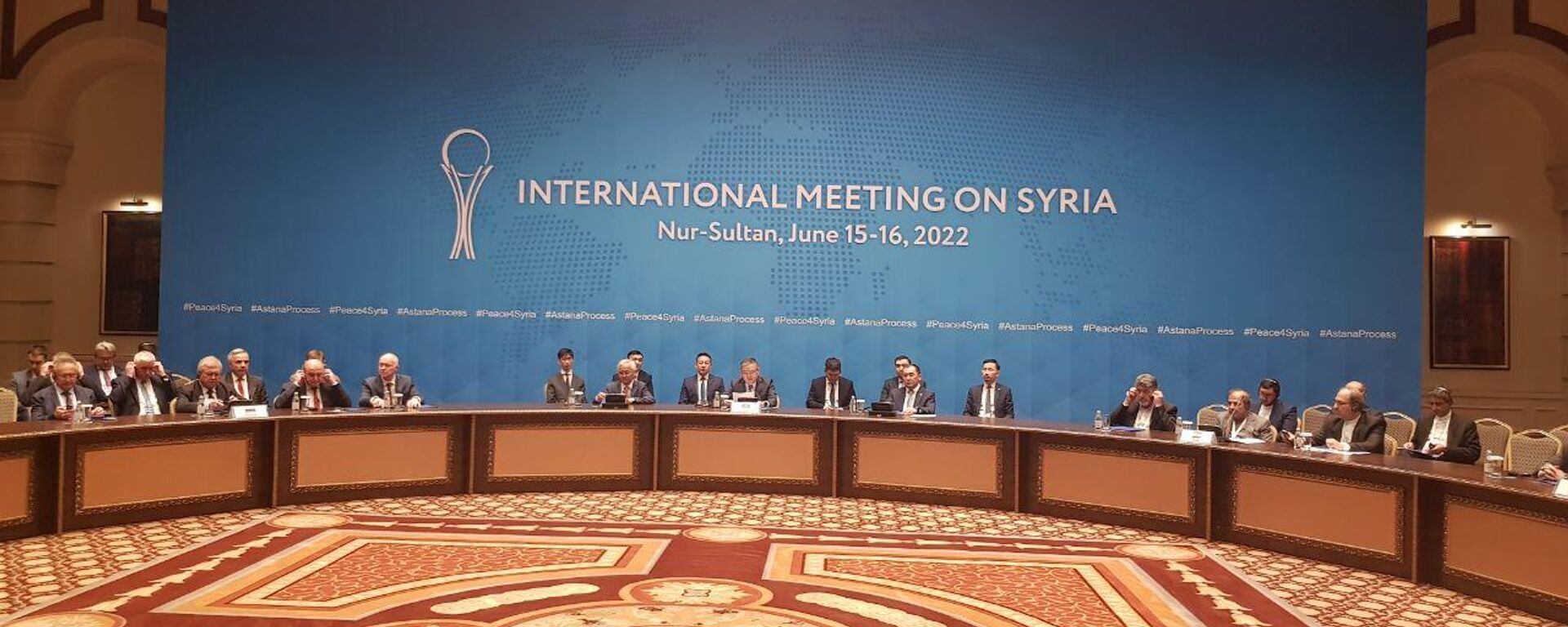  الاجتماع الدولي الثامن عشر حول سوريا في إطار عملية أستانا في كازاخستان  - سبوتنيك عربي, 1920, 16.06.2022