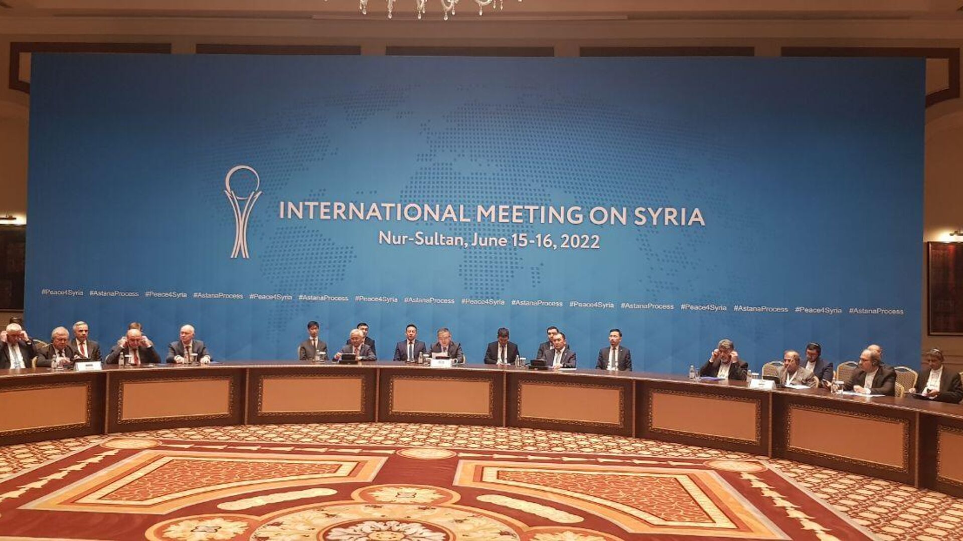  الاجتماع الدولي الثامن عشر حول سوريا في إطار عملية أستانا في كازاخستان  - سبوتنيك عربي, 1920, 16.06.2022