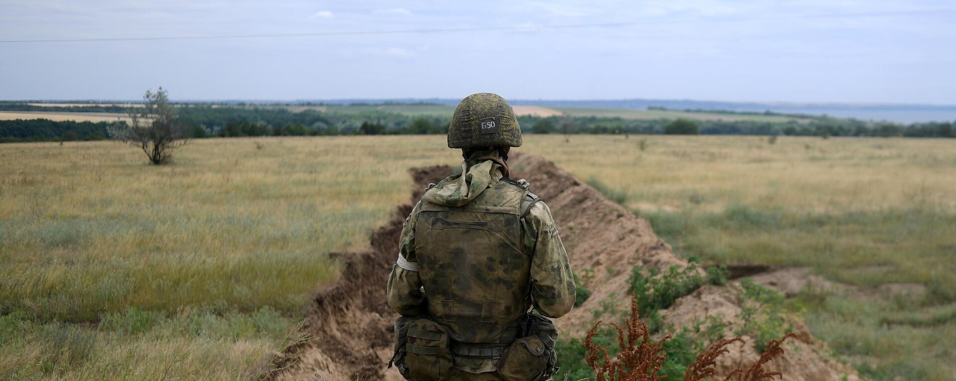 جنود من القوات المسلحة الروسية في القطاع الجنوبي من العملية العسكرية الخاصة في أوكرانيا، 27 يونيو 2022 - سبوتنيك عربي, 1920, 06.07.2022