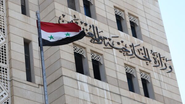 وزارة الخارجية والمغتربين في سوريا - دمشق - سبوتنيك عربي