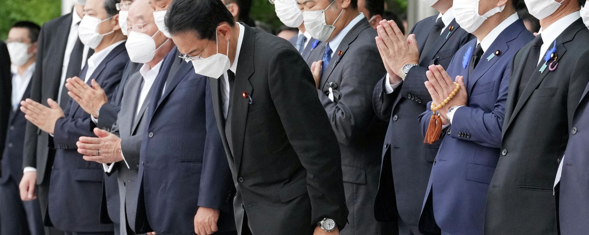 مراسم دفن رئيس الوزراء الياباني شينزو آبي في طوكيو، اليابان 12 يوليو 2022 - سبوتنيك عربي, 1920, 10.08.2022
