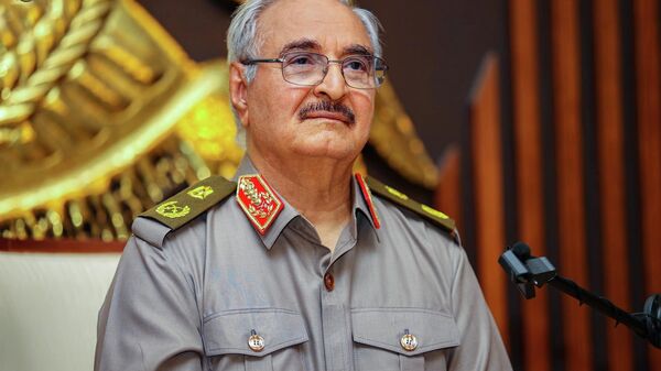 حفتر يلتقي قادة الجيش الليبي - سبوتنيك عربي