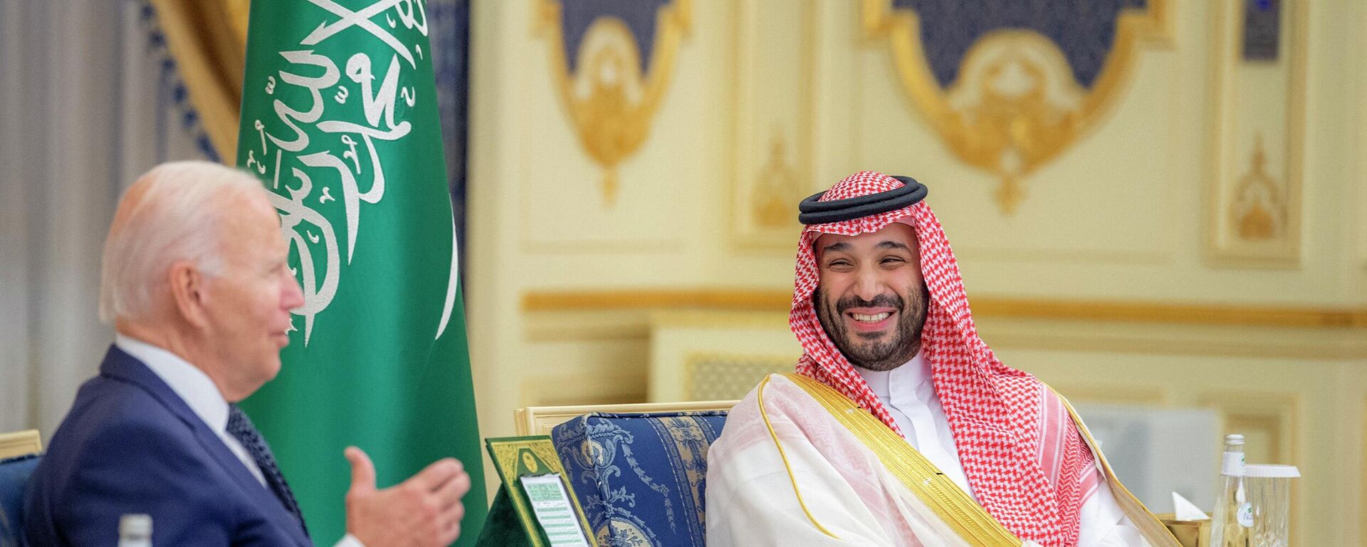 الرئيس الأمريكي جو بايدن مع ولي العهد السعودي محمد بن سلمان في جدة الجمعة 15 يوليو 2022 - سبوتنيك عربي, 1920, 03.04.2023