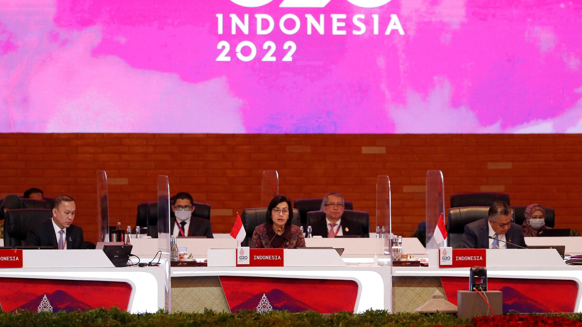وزراء مالية مجموعة العشرين في منتجع جزيرة بالي الإندونيسية 15 يوليو 2022 - سبوتنيك عربي, 1920, 16.07.2022