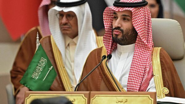 ولي العهد السعوي الأمير محمد بن سلمان خلال قمة جدة في المملكة العربية السعودية، اليوم السبت 16 يوليو/ تموز 2022 - سبوتنيك عربي