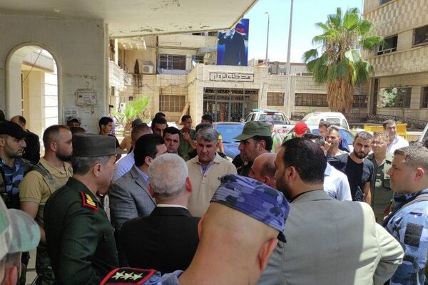 هجوم إرهابي يودي بضابطين سوريين وعنصر من قوات حفظ النظام في درعا - سبوتنيك عربي