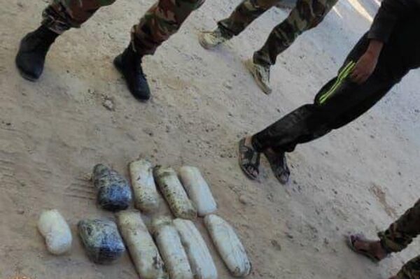 الجيش السوري يصادر كمية كبيرة من الكريستال المخدر - سبوتنيك عربي