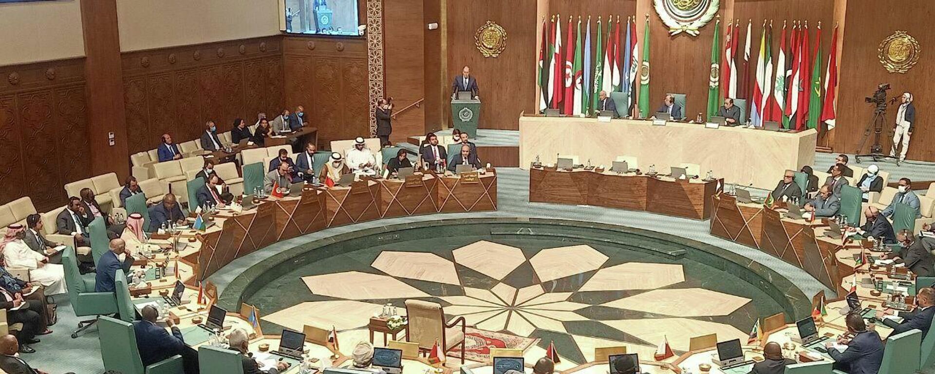 وزير الخارجية الروسي سيرغي لافروف يلقي كلمة في جامعة الدول العربية - سبوتنيك عربي, 1920, 30.10.2023