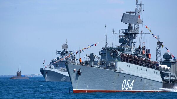 قطع بحرية تابعة للأسطول الروسي في البحر الأسود - سبوتنيك عربي