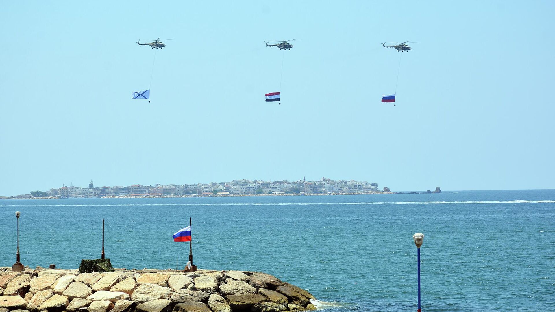 البحرية الروسية تحتفل في طرطوس بمشاركة سفن من أساطيل الأسود والهادي والشمال - سبوتنيك عربي, 1920, 31.07.2022