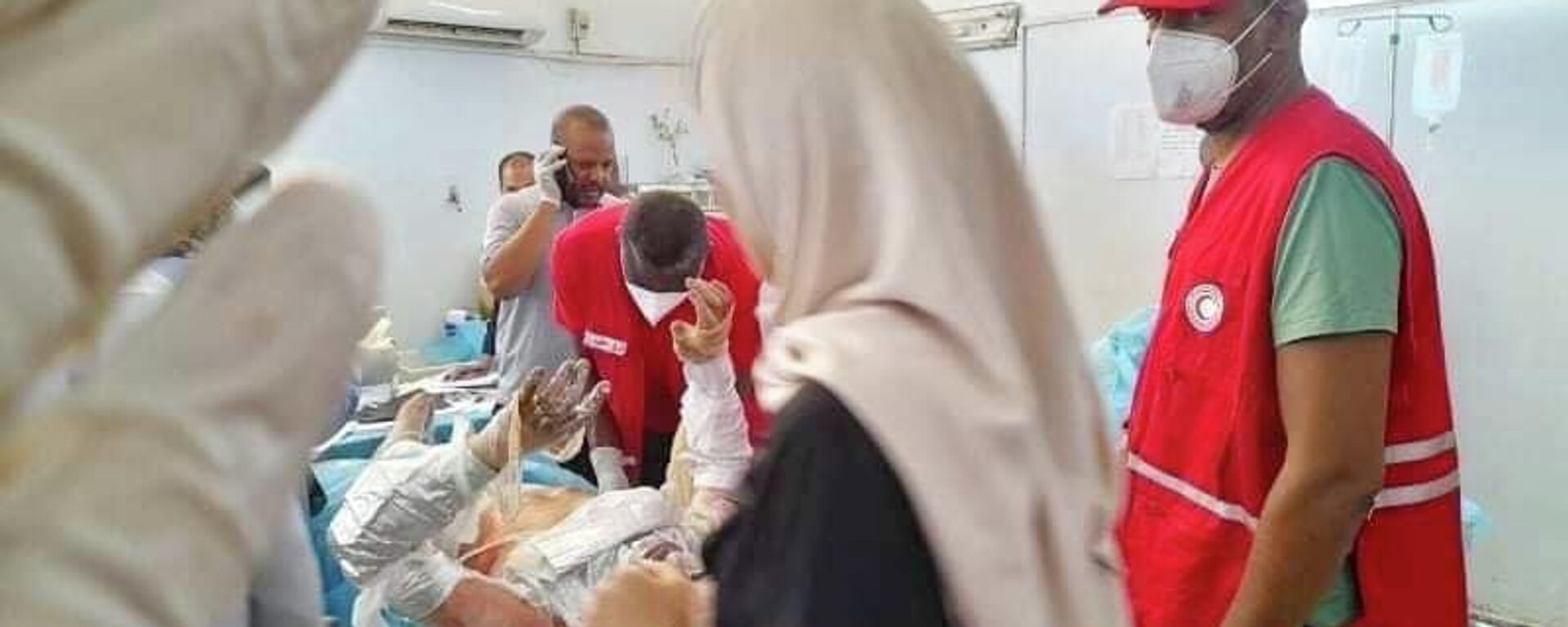 الهلال الأحمر يتابع جرحى انفجار شاحنة جنوب ليبيا - وطن نيوز عربية 1920، 13.07.2023