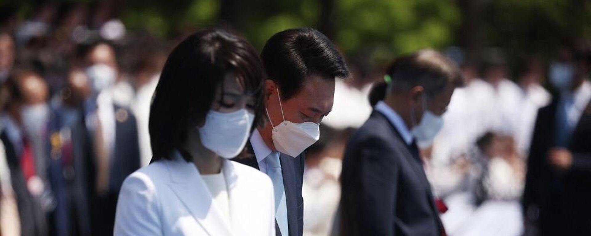 كيم كيون هي، برفقة زوجها الرئيس الكوري الجنوبي، يون سوك يول - سبوتنيك عربي, 1920, 01.08.2022