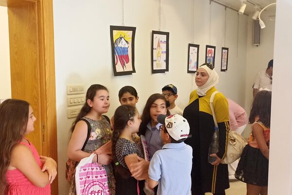 افتتاح مكتبة روسية للأطفال واليافعين بدمشق - سبوتنيك عربي