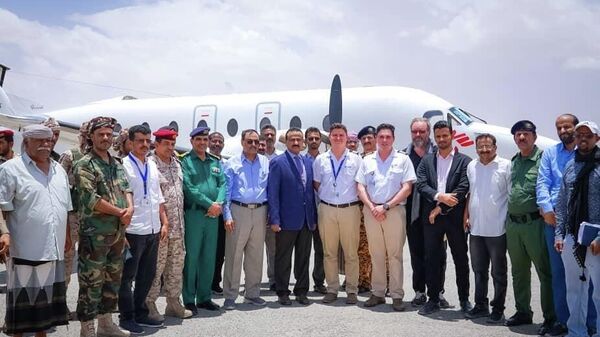 أول رحلة طيران إلى مطار عتق الدولي - سبوتنيك عربي