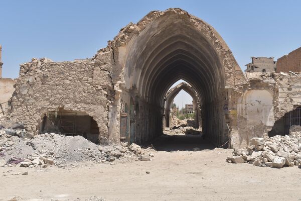 سوق المقبي الأثري في دير الزور ينفض غبار الحرب ويستعد لاستقبال رواده - سبوتنيك عربي