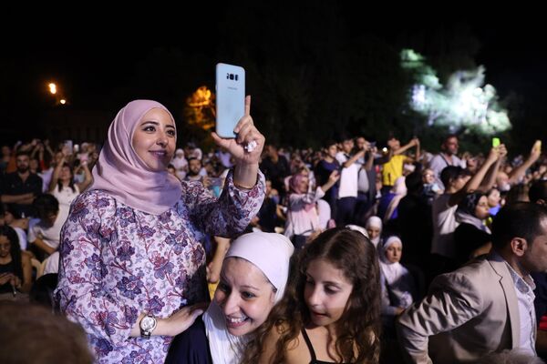  نجوى كرم تأسر جمهورها في قلعة دمشق - سبوتنيك عربي
