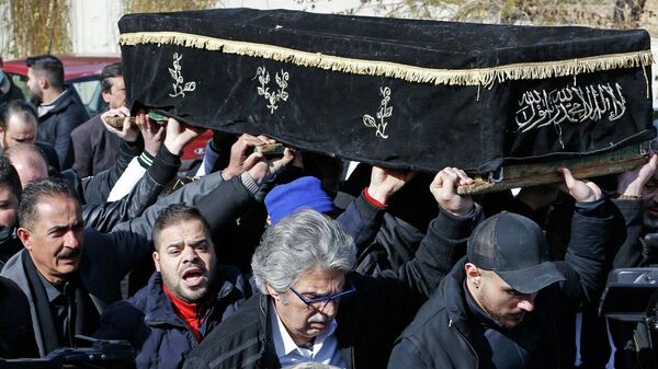 تشييع جنازة في العاصمة السورية دمشق - سبوتنيك عربي