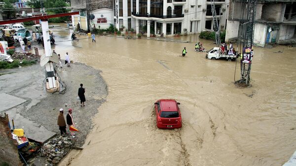 فيضانات هائلة في باكستان، 27 أغسطس 2022 - سبوتنيك عربي