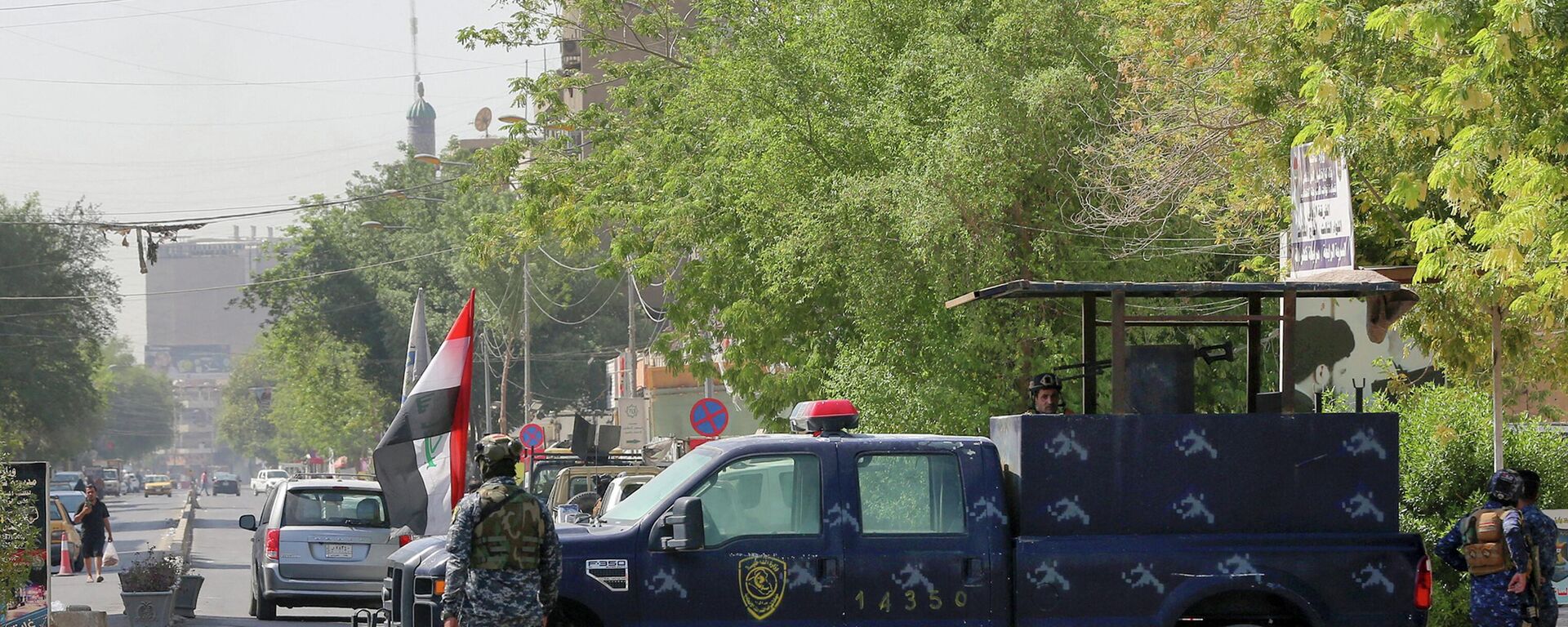 قوات الأمن تنتشر في بغداد، العراق 30 أغسطس 2022 - سبوتنيك عربي, 1920, 28.09.2022