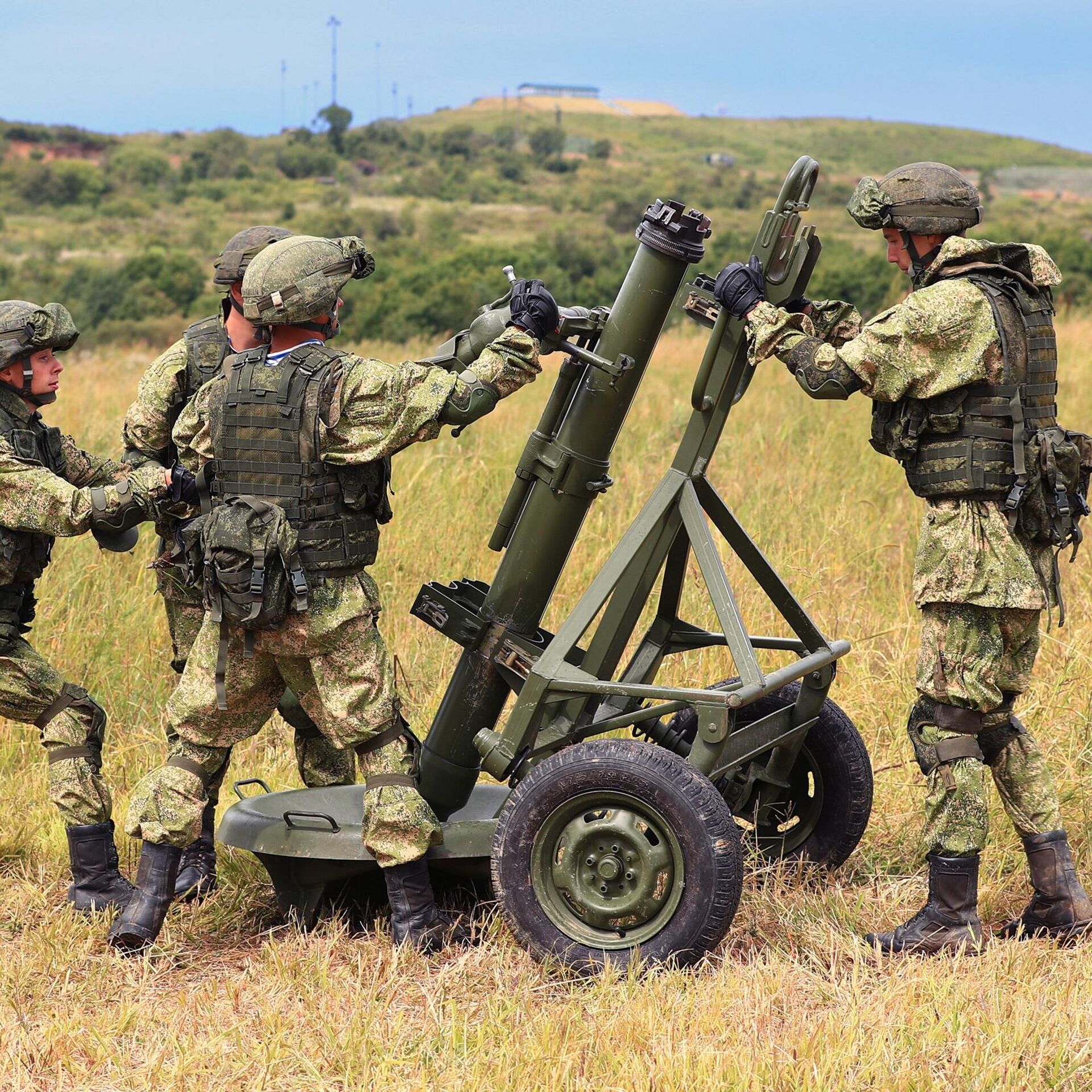 Военное состояния. Современная артиллерия. Российские военные. Российская армия. Артиллерист.