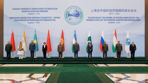 زيارة عمل لوزير الدفاع الروسي سيرغي شويوغو إلى أوزبكستان في إطار مؤتمر منظمة شنغهاي للتعاون، 15 سبتمبر 2022 - سبوتنيك عربي