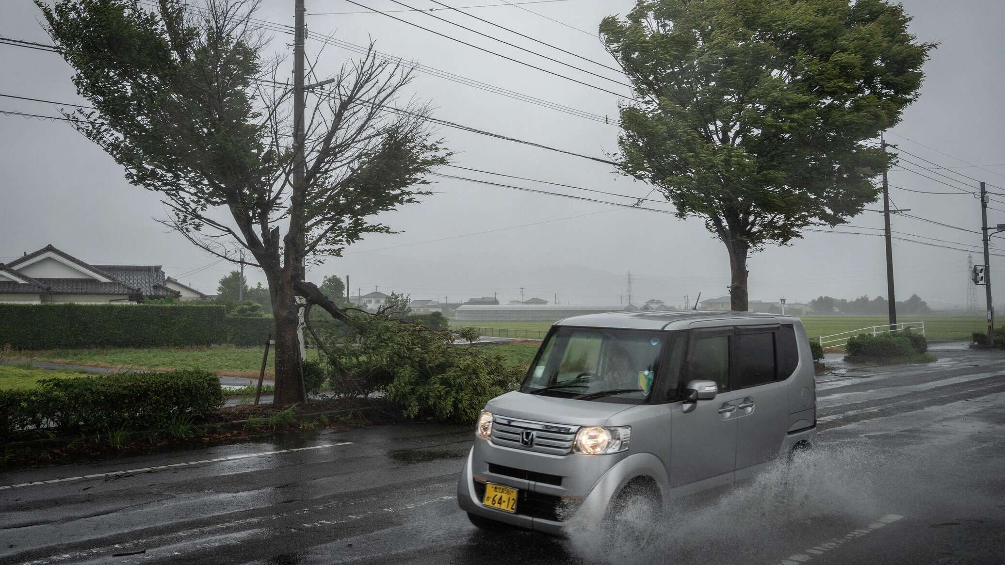 أمر بإجلاء أكثر من 46 ألف من سكان جنوب اليابان بسبب إعصار "ماوار" المدمر