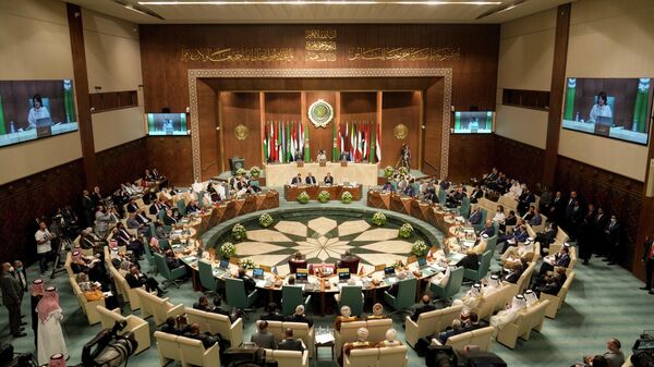 نظرة عامة على اجتماع وزراء خارجية جامعة الدول العربية في العاصمة المصرية القاهرة في 6 سبتمبر 2022. - سبوتنيك عربي